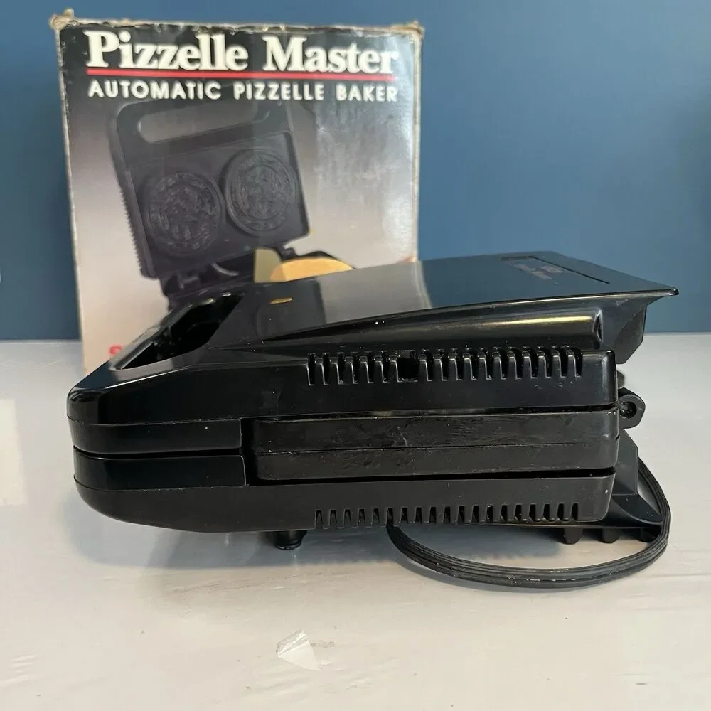 Salton Pizzelle Maker Master Automatic Electric Baker WM-6 1994 VTG Tested!